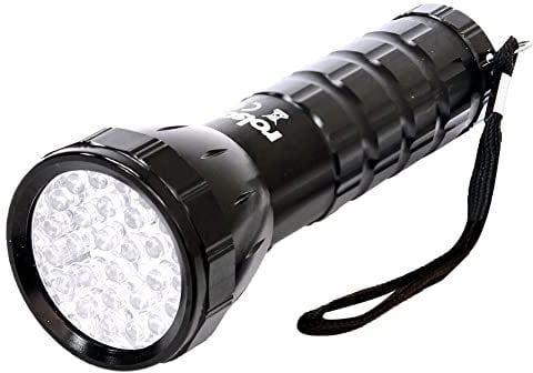 Rolson 61671 LED-Taschenlampe, Aluminium, 28 LEDs