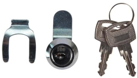 Perel Serrure de boite aux lettres, diamètre 15 mm