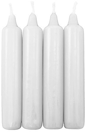 OLShop AG 5er Pack Adventskerzen weiß ca. 18 x 105 mm (5 x 4 Stück) Weihnachtskerzen, Christbaumkerzen, Pyramidenkerzen, Baumkerzen, Kerzen