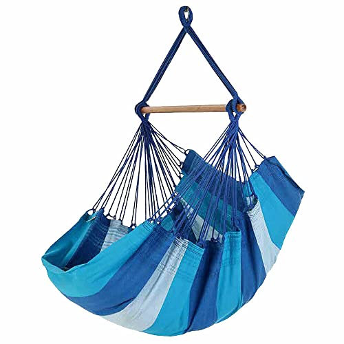 Denana Hängestuhl Hängesessel Imbuia aus 100% Baumwolle