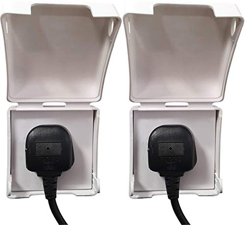 BabySecurity Single Electric Plug Socket Cover (2 Pack)