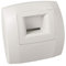 bouche de ventilation - b31 curve s - 5 / 45 m3/h - diamètre 125 mm - aldes 11015027