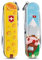 Victorinox Taschenmesser Classic, Swiss Made, 7 Funktionen, Klein, Schlüsselanhänger, Alps Cheese Limited Edition, Schweizer Original