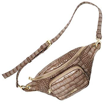 NYZE Damen Hip Bag by TheBeauty2go - 100% Vegane Gürteltasche/Bauchtasche Braun