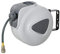 HOMCOM Avvolgitubo per aria compressa - tubo: 15 m + 1,4 m - Ø interno 3/8 (9,5 mm), 1/4 (6,35 mm) BSPT - avvolgitubo automatico per tubo aria retrattile grigio