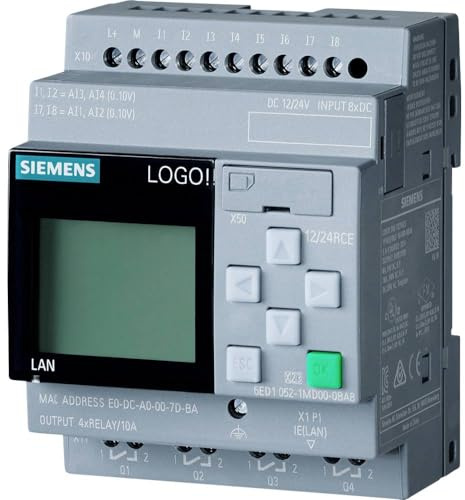 Siemens 6ED1052-1MD08-0BA1 SPS-Steuerungsmodul 12 V/DC, 24 V/DC