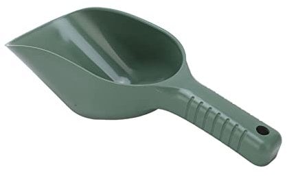 SUNGOOYUE Plastic Baiting Throwing Spoon, Practical Hanging Holes Fishing Lure Casting Shovel Scoop Spoon for Feeding