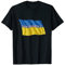 Ukraine Flagge Solidarität mit USA in Rot, Weiß, Blau Tee T-Shirt