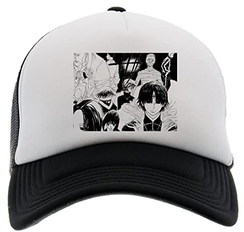 Enigmae Hunter X Hunter Anime Baseball Kappe Hut Unisex Männer Frauen Schaum Vorne Mesh Zurück Schwarz Cap Foam Front Mesh Back