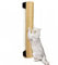 Cat Scratching Post Wall Mounted, 24 inch Tall 3.5 inch Diameter Cat Tree Scratch Post, Hemp Rope Scratcher Posts for Indoor Kittens and Large Cats with Screws