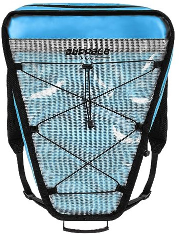 Buffalo Gear Bolsa térmica para kayak de 15 x 18 pulgadas, impermeable, con correa para el hombro para pesca, kayak, mantiene tu captura o bebidas frías todo el día, azul