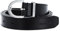 Calvin Klein Damen Gürtel Ck Must Metal Loop 2.5 cm Ledergürtel, Schwarz (Ck Black), 70 cm