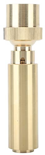 Haofy Brunnendüse, Messingsäulenbrunnendüsenköpfe Teichschaumsprinklerbrunnenausrüstung für Gartenteich(G3/4 in) (G3/4 Zoll)