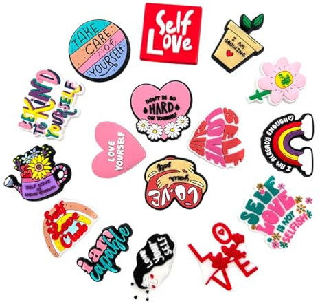 Traziewell Pvc Shoe Charms Summer Shoe Charm 16 PCS Cute Shoe Decoration for Charm for Party Favor Accessories Birthday Presents for Women Men 00126