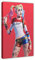 ZAPORA Clown-Poster auf Leinwand, Wandkunst, Dekordruck, Bild, Gemälde für Wohnzimmer, Schlafzimmer, Dekoration, Rahmenstil, 20 x 30 cm