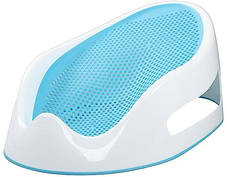 banapoy Baby Badewanne Unterstützung, TPE Weiches Silikon Babybadewanne für Neugeborene, Säuglings-Badesitz Liegebadewanne für Mädchen Kleinkinder, Neugeborenen