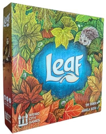 Weird City Games Leaf: Natur-Legespiel für die ganze Familie ab 6 Jahren, Strategie, Waldschutz, FSC-Materialien, 1.16 kg, 1 Stück, Unisex, TABLETOP_GAME, 7 Count, 6-120 Jahre