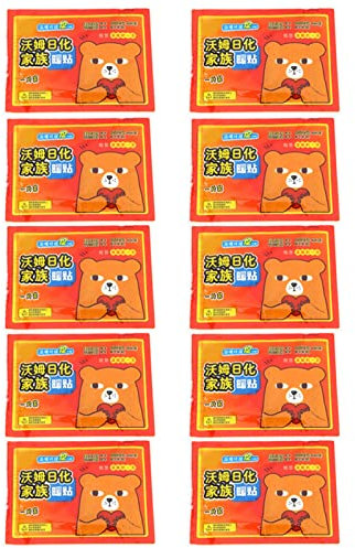 Syrisora 10pcs Body Warmer Stick Patches | Adhesive Heat Pads for Hands & Foot Winter Comfort | Effective Pain Relief & Relaxation