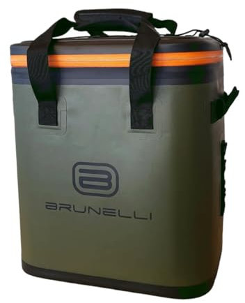 BRUNELLI 25L Kühltasche Kühlbox Rucksack Wasserdicht Picknicktasche Camping Isoliertasche Olive