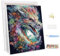 MEIYUDA Peinture par Numero Adulte avec Cadre, Dragon Kit de Peinture à l'Huile sur Toile par Numéro Peinture par Numero, Débutants Peinture Acrylique Pigmentée, Decoration Maison Cadeau 30x40cm