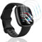 Bekiikoo 3 Pièces Protection Écran pour Fitbit Versa 4 [pas en Verre Trempé], Sans Bulles, Haute Définition, Transparent Doux TPU Film Protecteur Protection D'écran pour Fitbit Versa 4