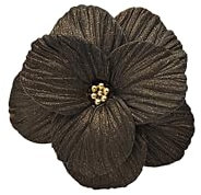 Stiefmütterchen Schwarz Blume Polymer Ton Resizable Statement Ringe Damen Handmade