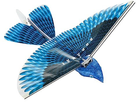 FELTECHELECTR Simulierter Flatternder Vogel Drohne Im Freien Flugzeug Mini Fernbedienung Zappeln Simulationsvogel Schwebender Vogel Blue Elektronisches Original
