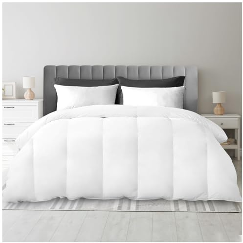 GC GAVENO CAVAILIA Luxury King Size Duvet 13.5 Tog - Deep Sleep Soft Warm and Comfortable Quilt King-Size - Hypoallergenic White King Duvet - Comforter & Duvets KingSize (220x225 cm) - Washable