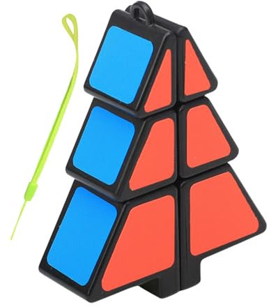 Puzzle Cube | Weihnachtsbaum Würfel Ultra-Smooth Penderant Creative Toy 1x2x3 Würfel 'Weihnachtsbaum