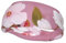 Pinkes Kirschblüten-Sport-Stirnband, dehnbar, Sportschweißband, für Damen und Herren, Laufen, Yoga, Fitness, rutschfestes Stirnband