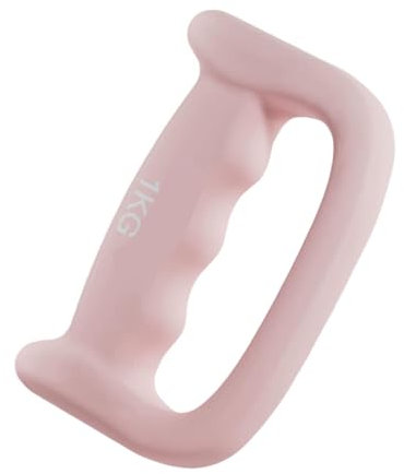 F Fityle Boxing Hantel Handheld Gewicht Nicht -Slip -Fashion -Fitness -Werkzeug Grip Hantler Handgewicht für die Laufleistung Core Aerobics Geschwindigkeit, 1 Kg
