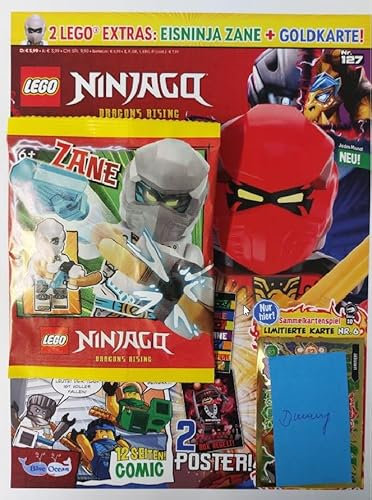 LEGO Ninjago (MoS) 127/2025 Extra: Eisninja Zane + Goldkarte