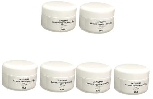 Angoily 3 Set Colla Di Riparazione Di Piastrelle Adesivo Colla Per Piastrelle Pasta Crepa Per Piastrelle Pasta Crepa Ceramica Plastica Bianca 2 Pezzi * 3