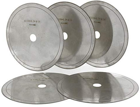 6 Ultra-Thin Diamond Saw Blades for Jewelry & Gemstone Cutting - 5Pcs Set for Precision Cutting