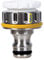 Hozelock - Conector metálico para grifo exterior de rosca de 3/4'' y 1/2''