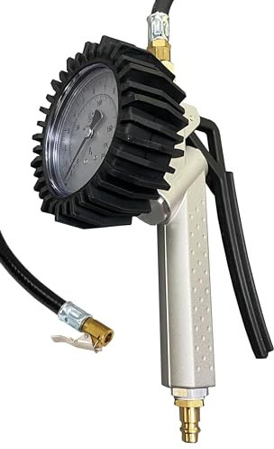 Reifenfüller geeicht 0-12 bar mit Ventilstecker/Profi/Industrieausführung