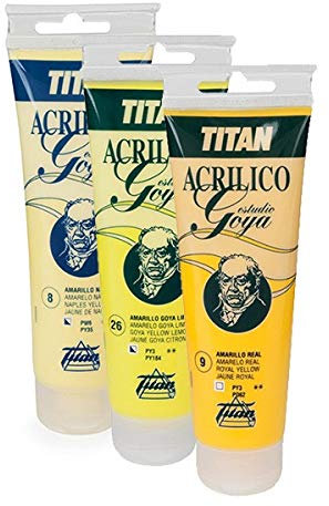 ACRÍLICO GOYA ESTUDIO AMARILLO GOYA MEDIO 125 ML Nº 28