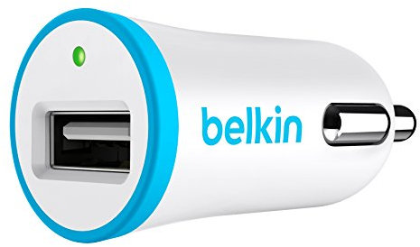 Belkin Universal Micro Car Charger for Smartphones - Blue