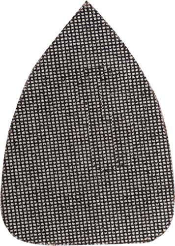 kwb Gitterleinen Schleif-Papier Schleifgitter-Scheibe für Nass & Trocken-Schliff, f. Delta-Schleifer 97 x 136, aus Fiberglas, gelocht m. Klett, K120 5 Stk.