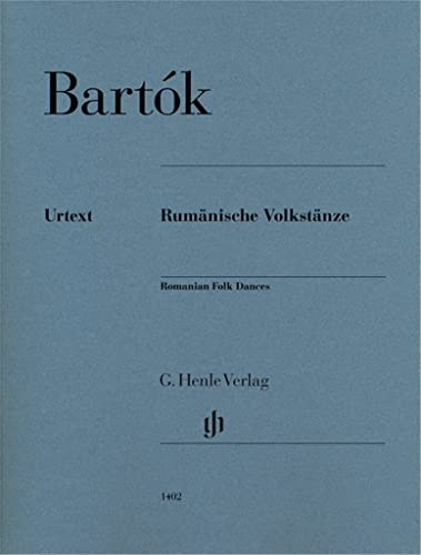 Rumänische Volkstänze; Klavier: Klavier zu zwei Händen (G. Henle Urtext-Ausgabe)