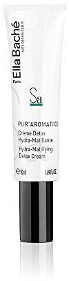 Ella Baché Pur Aromatics Mattierende Hydra-Creme 50 ml - Feuchtigkeitsspendende & verfeinernde Gesichtscreme - Glättende Gesichtspflege für einen mattierten Teint
