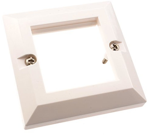 kenable Wand Montage Unterputzdose 85 x 85 mm Bevelled Einzelne Fach Für 2 x Modules