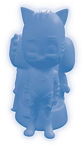 Lexibook PJ Masks Catboy LED-Nachtlicht PJ Masks für Kinder, Farbwechsel, Dritë e butë, Anti shok, Batterie, Blau/Rot, NLJ005PJM