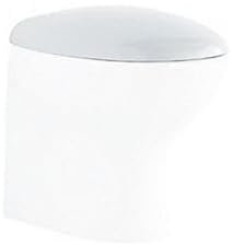 Pozzi Ginori 51761000 Egg 51761 Sedile termoindurente rallentato, Bianco