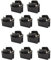 TOMALL T10 194 168 Buchse für Instrumententafel Dash Light Car Gauge Cluster Lampen Basis (10er Pack)