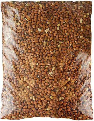 SQUAWK Ganze Erdnüsse - Frisches Premium-Wildgarten-Vogelfutter-Nuss-Energie-Futter (25kg)