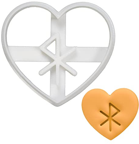 Nordische Rune - Liebe Ausstechform, 1 Teil, Bakerlogy