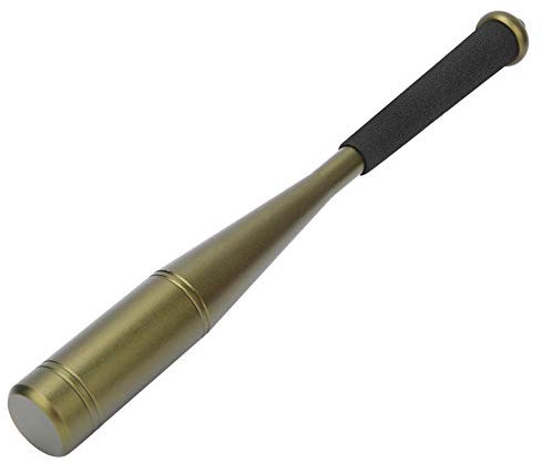 Fishing Priest Aluminum Alloy Fishing Bat Hammer with Foam Handle - 25mm Diameter, Green