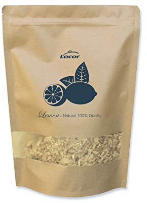 Lacor - 69557 - Fumeur Alimentaire, Sciure de Fumée, Bois de Citron, 100% Naturel, Saveur de Citron: fournit un agrume très doux et un Toucher Sucré, 600gr