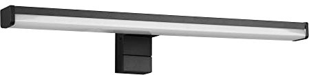 Trio Leuchten LED Bad Wandleuchte Lino 284114032, Kunststoff Schwarz matt, inklusiv 7.5 Watt LED